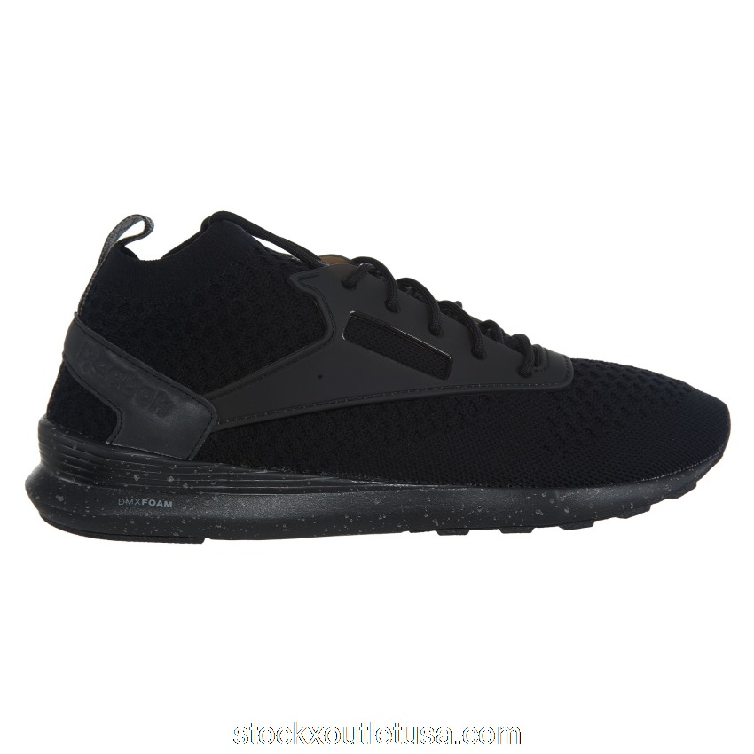 Outlet Reebok Zoku Runner Ultraknit Is Black Flint Grey White BS6356