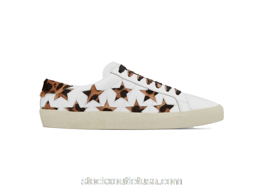 Outlet Saint Laurent Court Classic SL/06 Leopard California (W) 5337290M5F09299