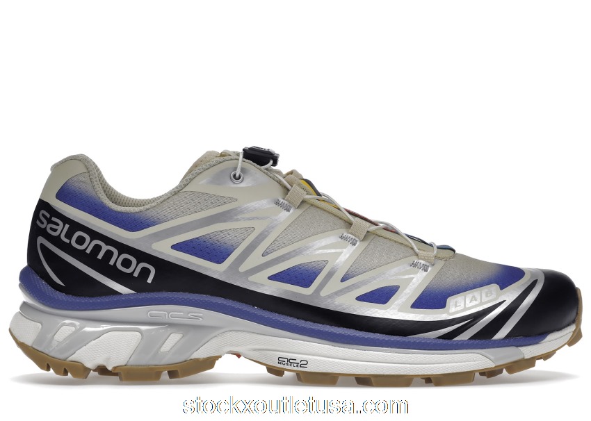 Outlet Salomon XT-6 Skyline Bleached Sand Dazzling Blue L41630000