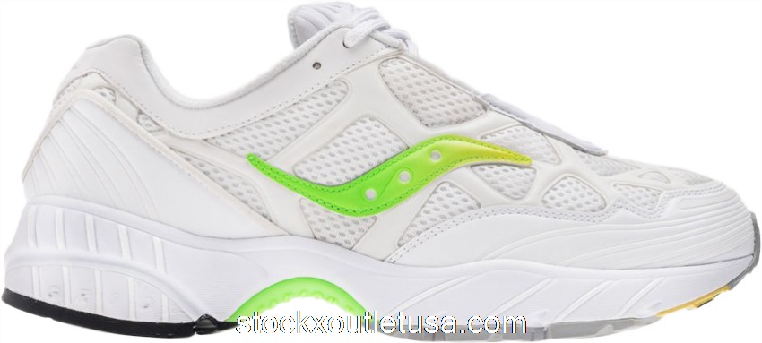 Outlet Saucony Grid Web Kith Green
