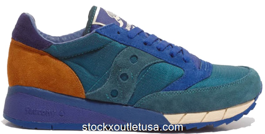 Outlet Saucony Jazz 91 Bodega Green Purple