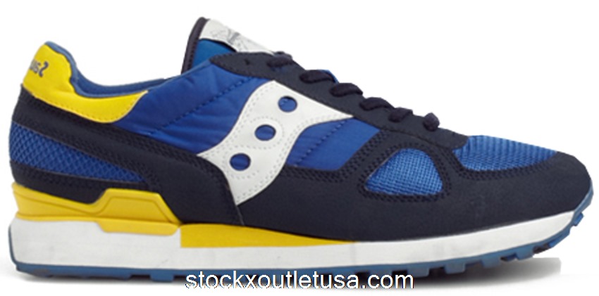 Outlet Saucony Shadow Original White Mountaineering Blue