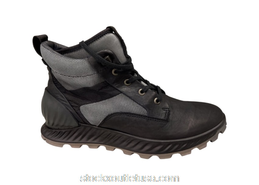 Outlet Stone Island Boot Black S0695