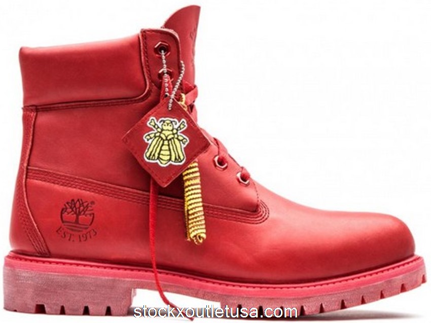 Outlet Timberland 6\" Beeline Red 6041B