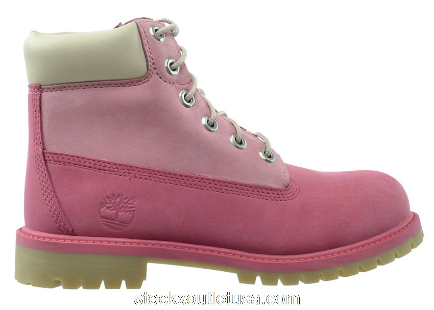 Outlet Timberland 6 Inch Premium Boot Pink (GS) TB0A14YF661