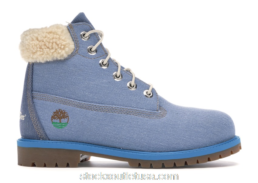 Outlet Timberland 6\" Just Don Denim (GS) TB0A1UXT484