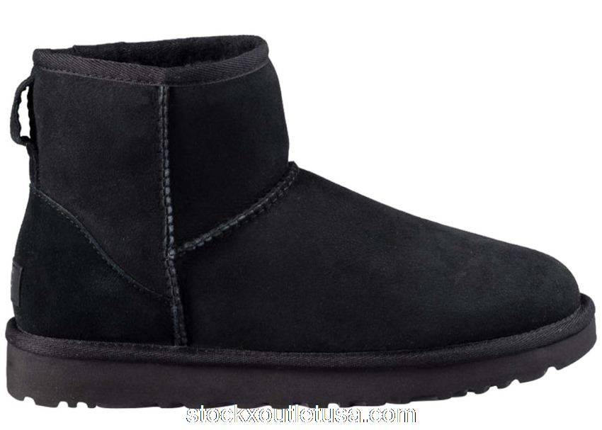 Outlet UGG Classic Mini II Boot Black (W) 1016222-BLK