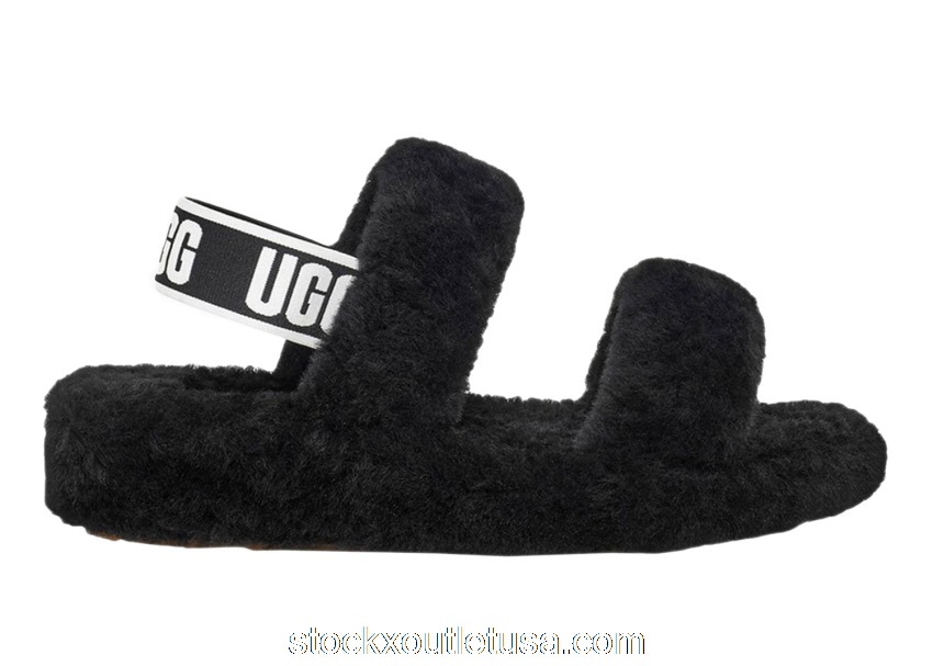 Outlet UGG Oh Yeah Slide Black (W) 1107953-BLK