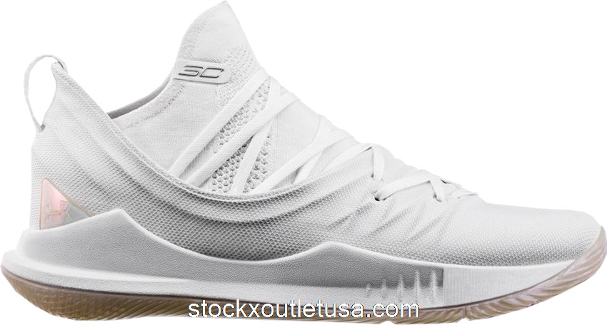 Outlet Under Armour Curry 5 White