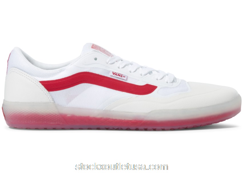 Outlet Vans AVE Pro White Red VN0A5JIB82E