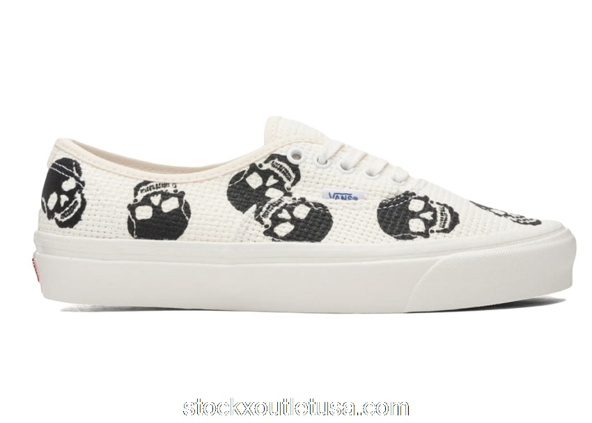 Outlet Vans Authentic 44 DX Needlepoint Skulls VN0A54F29GN