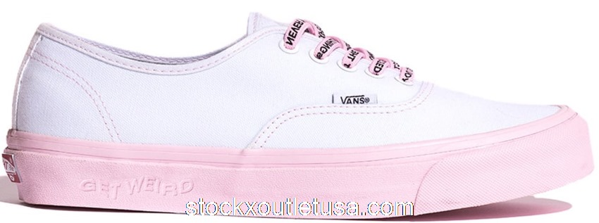 Outlet Vans Authentic Anti Social Social Club Get Weird White VN000UDDOYO