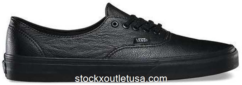 Outlet Vans Authentic Decon Premium Leather Black VN00018CGKM