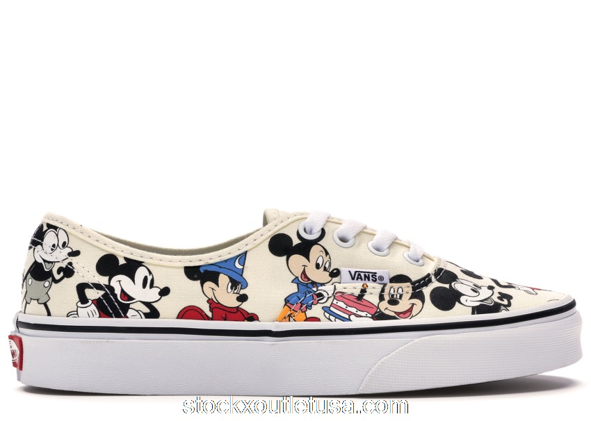 Outlet Vans Authentic Disney Mickey's Birthday VN0A38EMUJ2