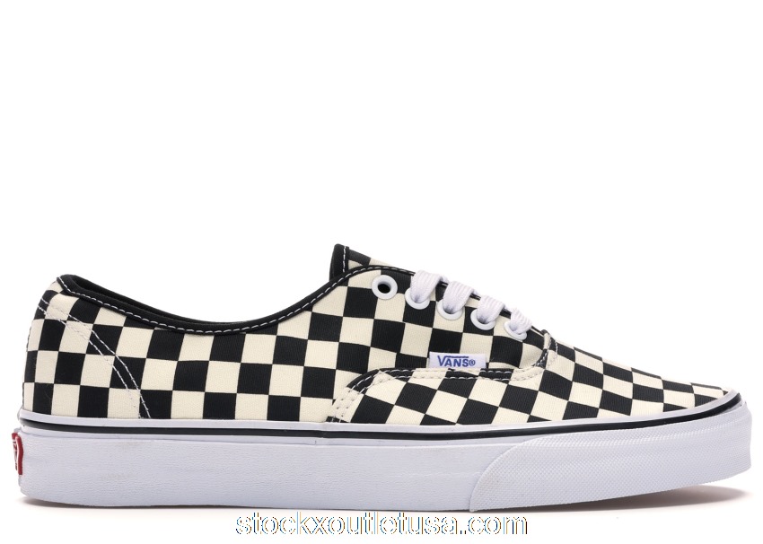 Outlet Vans Authentic Golden Coast Black White VN000W4NDI0
