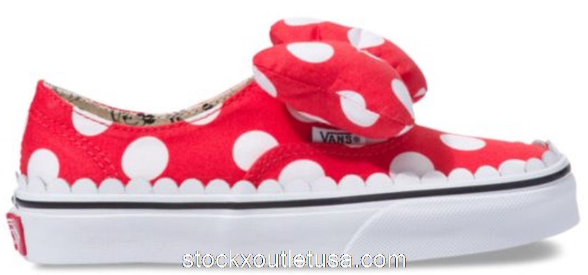 Outlet Vans Authentic Gore Disney Minnie Mouse Bow (PS)