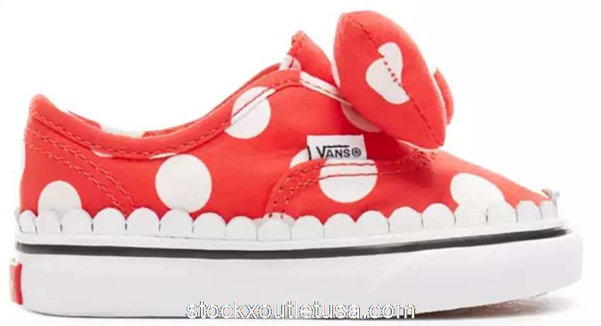 Outlet Vans Authentic Gore Disney Minnies Bow (TD) VN0A3ZC6UJ3