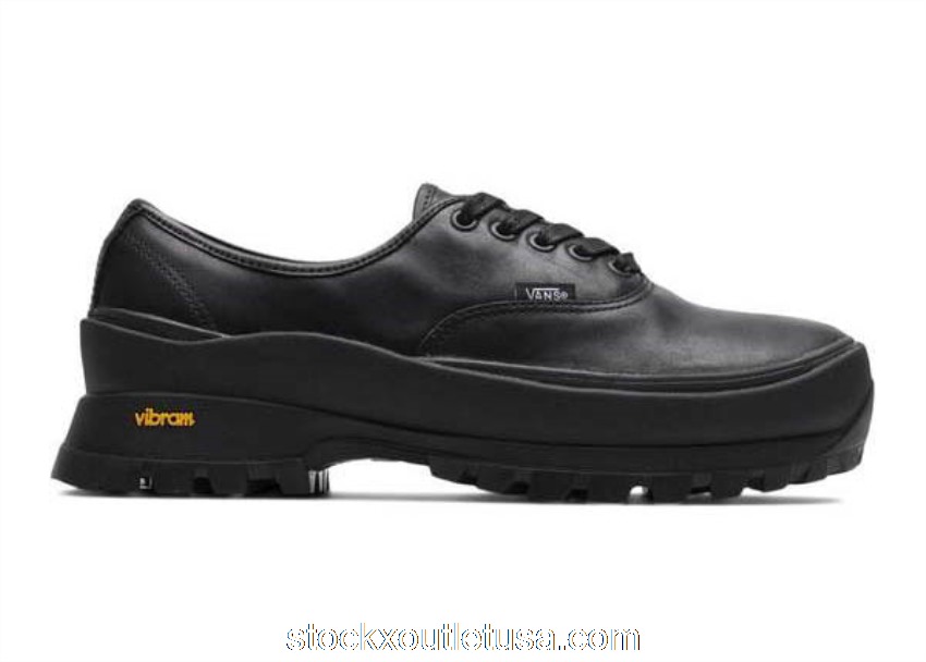 Outlet Vans Authentic LX Vibram Sole Black (W) VN0A5HZUBLK