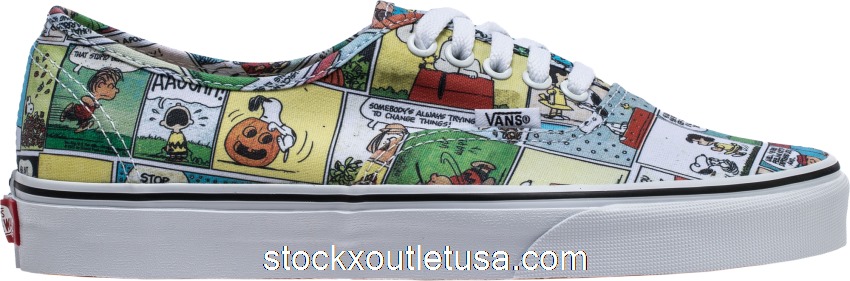 Outlet Vans Authentic Peanuts Comics VN0A38EMQQ2