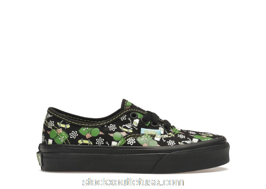 Outlet Vans Authentic The Simpsons Glow Bart (PS)