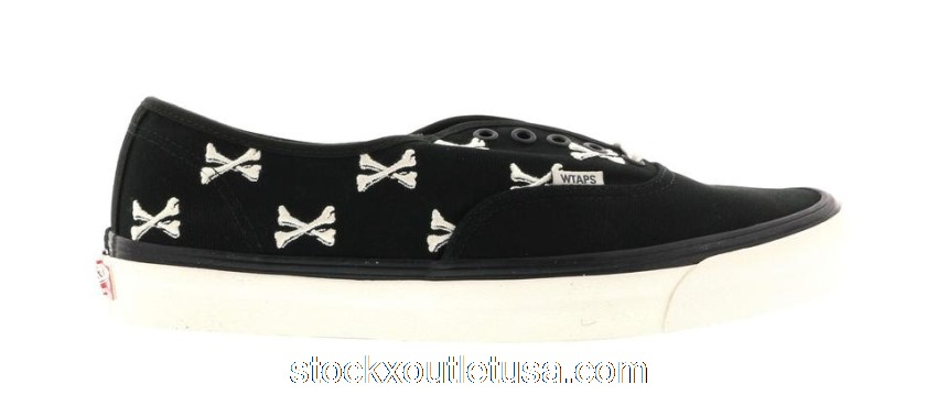 Outlet Vans Authentic WTAPS Black Crossbones VN000UDDKBC