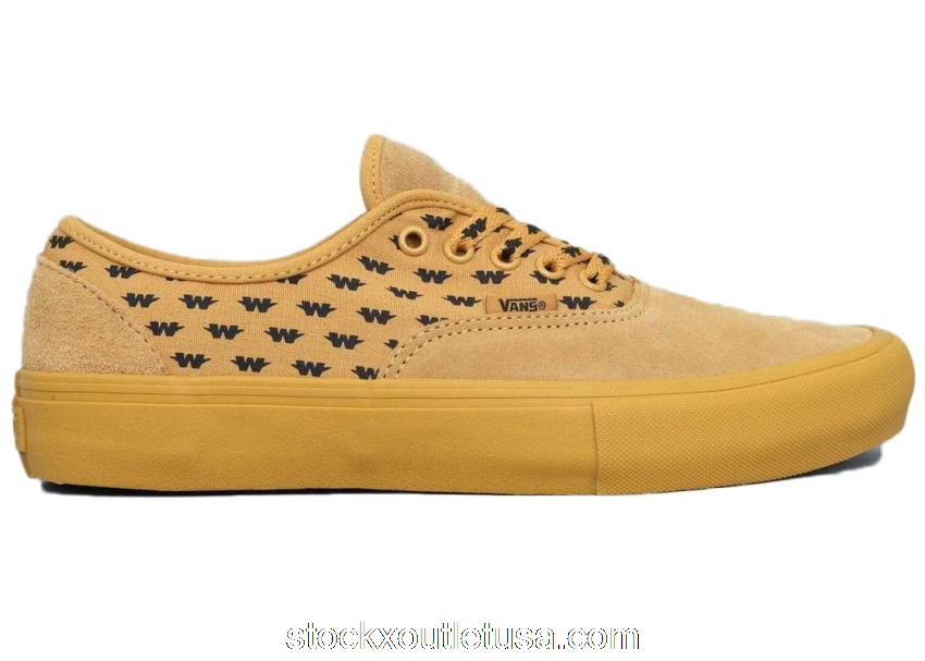 Outlet Vans Authentic WTAPS Yellow VN000EFPGWE