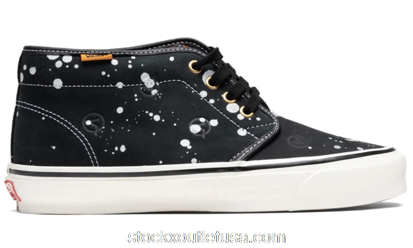Outlet Vans Chukka LX LQQK Studio Splatter Black