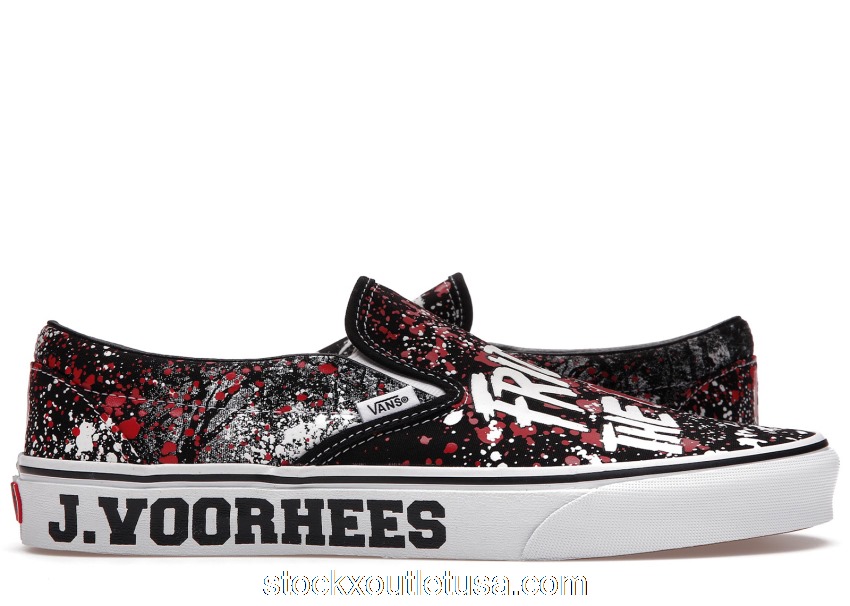 Outlet Vans Classic Slip-On Horror Pack Friday the 13th Jason Voorhees VN0A4U38ZPL