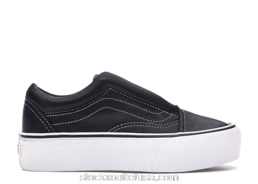 Outlet Vans Classic Slip-On Karl Lagerfeld Black (W) VA3DPXOEJ