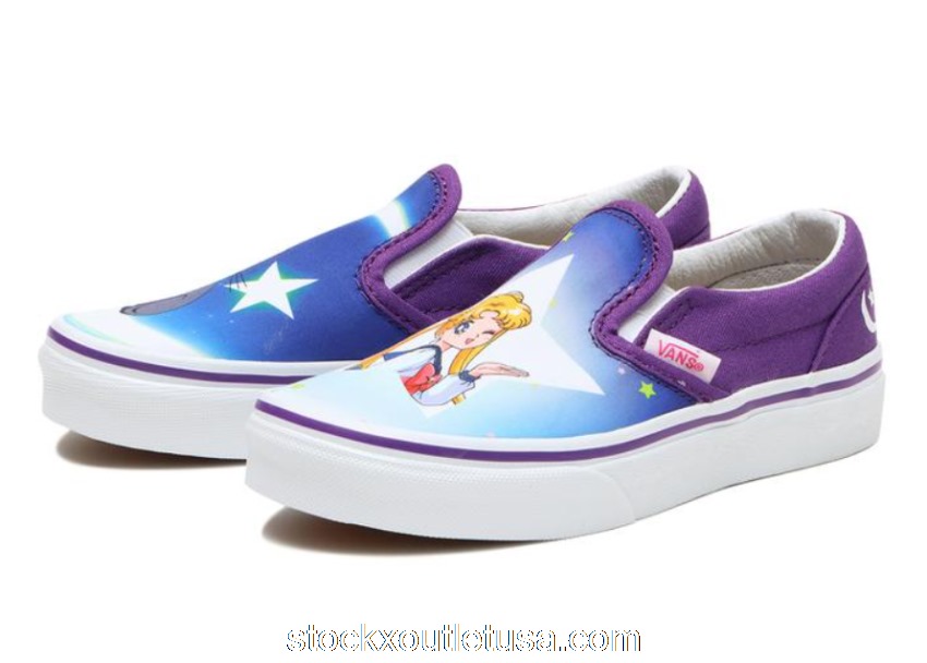 Outlet Vans Classic Slip-On Pretty Guardian Sailor Moon (PS) VN0A7Q5G5RH