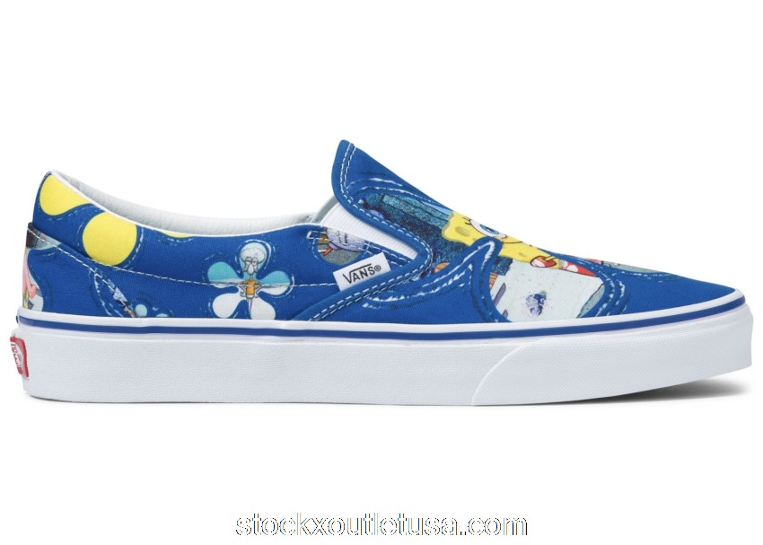 Outlet Vans Classic Slip-On SpongeBob SquarePants Aloha VN0A33TBYZ1
