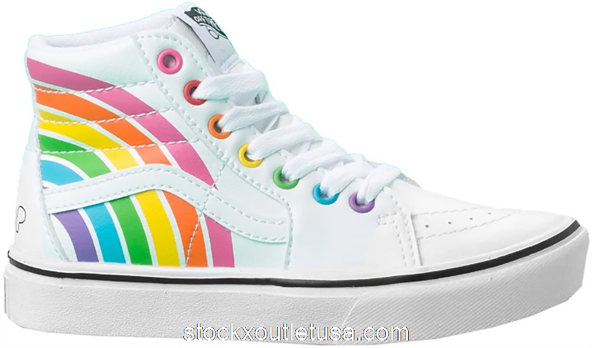 Outlet Vans ComfyCush Sk8-Hi Flour Shop (PS)