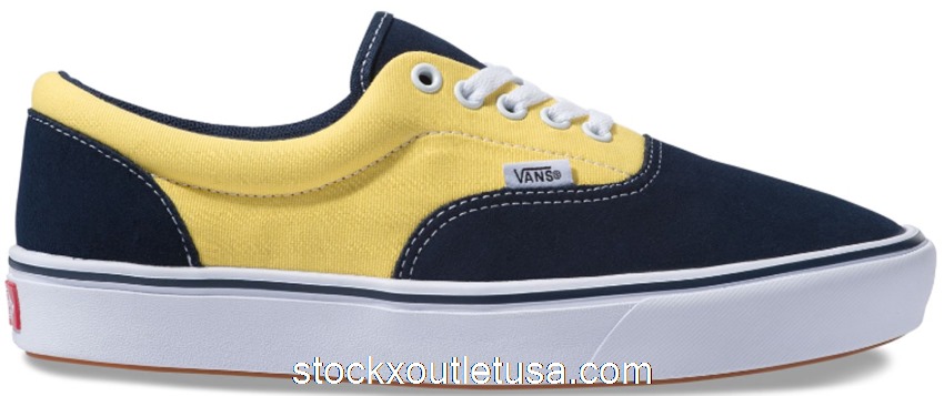 Outlet Vans Comfycush Era Dress Blues Aspen Gold