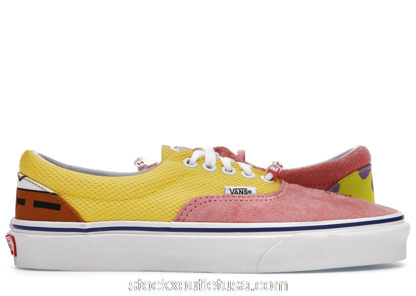 Outlet Vans Era Sandy Liang Spongebob Best Friends VN0A54F19ES1
