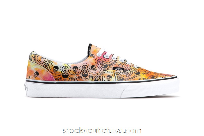 Outlet Vans Era Skull Bandana Tie-Dye