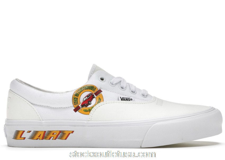 Outlet Vans Era VLT L'Art de l'Automobile White