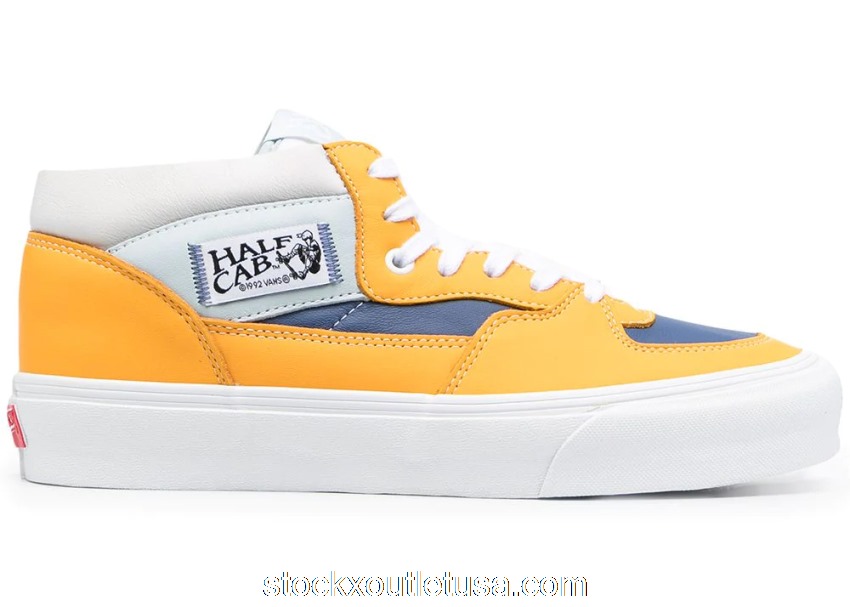 Outlet Vans Half Cab EF LX White Yellow VN0A5HUS4GJ1