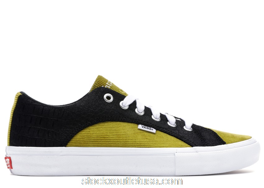 Outlet Vans Lampin Supreme Croc Corduroy Mustard