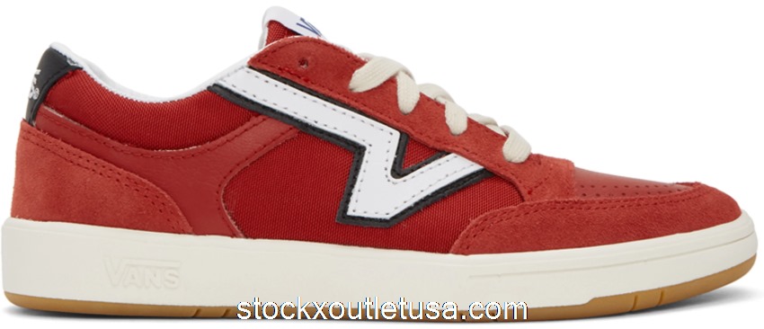 Outlet Vans Lowland CC Serio Collection Red VN0A4TZY06M