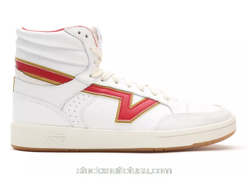 Outlet Vans Lowland Hi ComfyCush Serio Collection White Chili VN0A5DY94HX