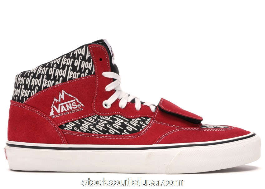 Outlet Vans Mountain Edition Fear of God Red VN0A3MQ4PQP