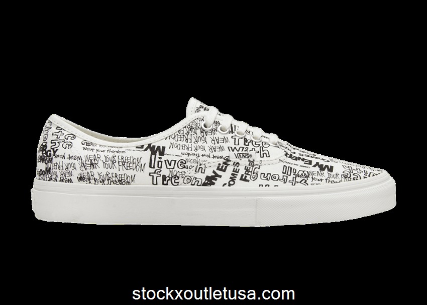 Outlet Vans OG Authentic Comme Des Garcons Graffiti VN0A4BV92GX1