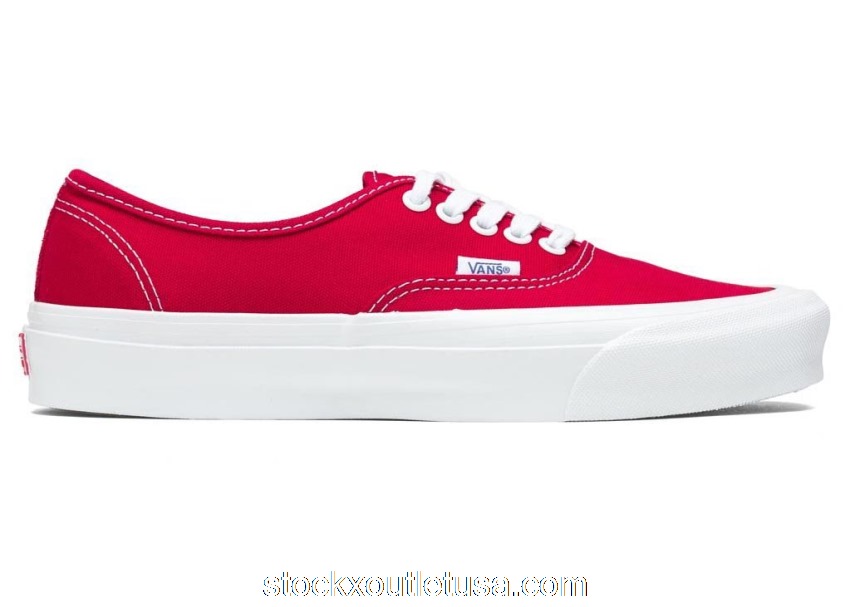 Outlet Vans OG Authentic LX Red VN0A4BV905D