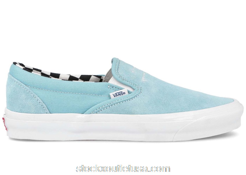Outlet Vans OG Classic Slip-On LX Ray Barbee Leica Light Blue VN0A45JK92S