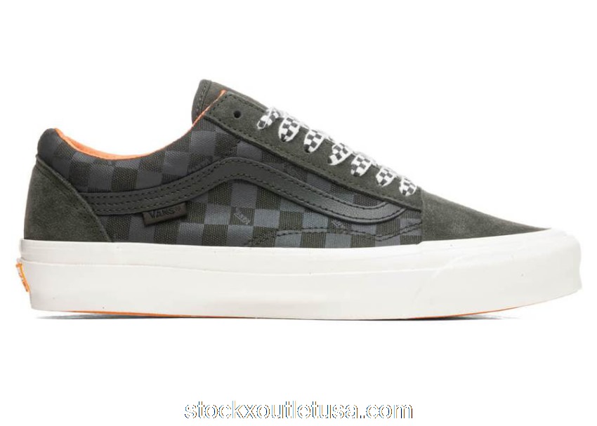 Outlet Vans OG Old Skool LX Porter-Yoshida and Co. Green VN0A4P3XWW6