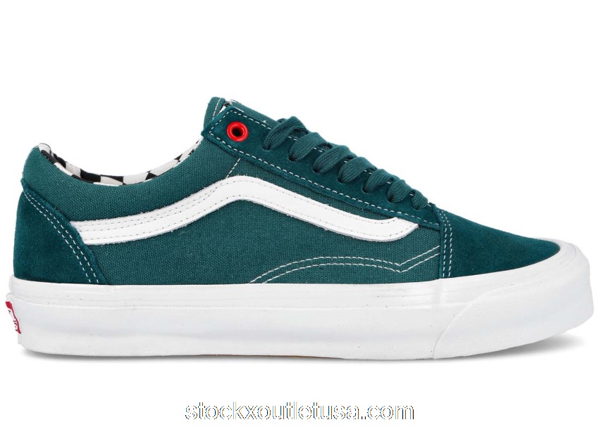 Outlet Vans OG Old Skool LX Ray Barbee Leica Green VN0A4P3X92L