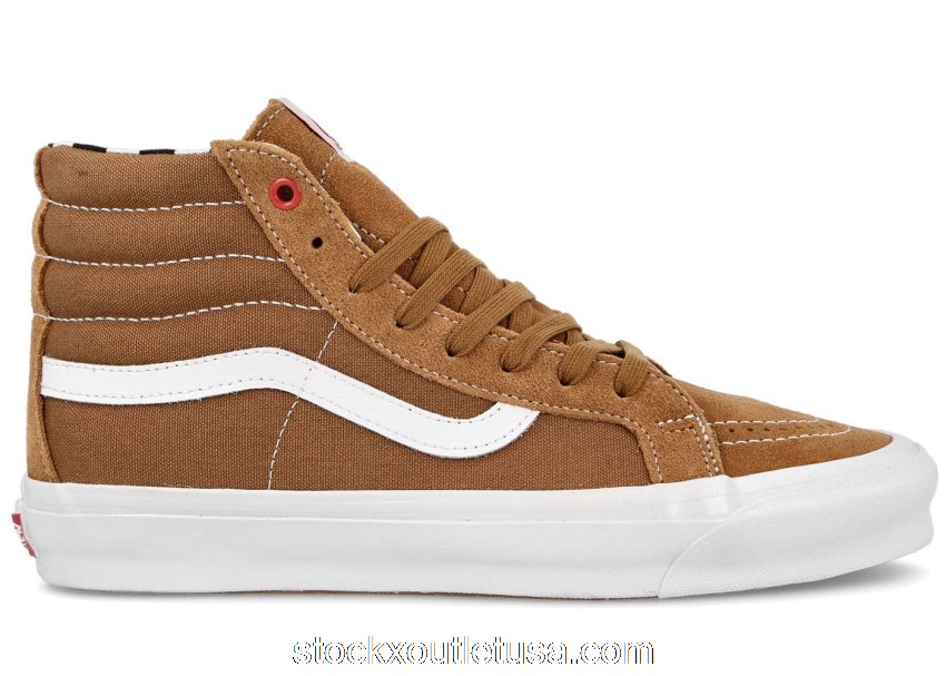 Outlet Vans OG Sk8-Hi LX Ray Barbee Leica Light Brown VN0A4BVB92P