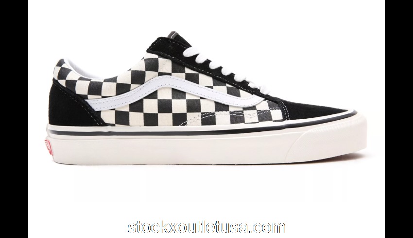 Outlet Vans Old Skool 36 DX Anaheim Factory Black White Checkerboard VN0A38G2OAK