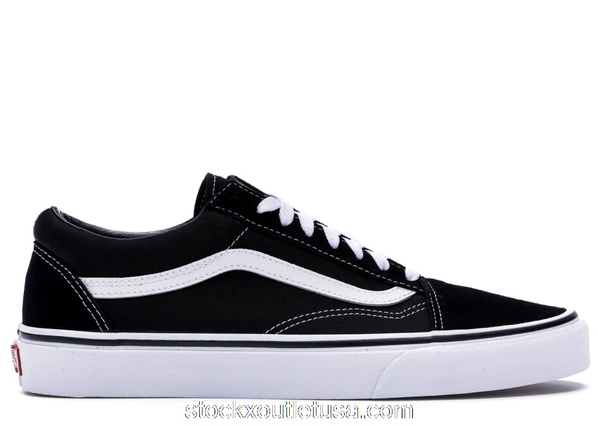 Outlet Vans Old Skool Black White VN000D3HY28