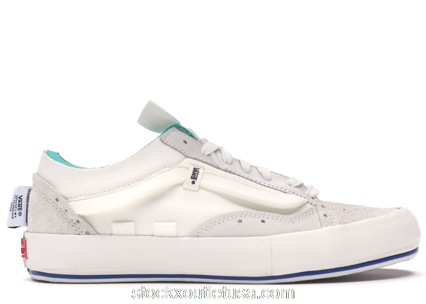 Outlet Vans Old Skool Cap Deconstructed Marshmallow VN0A45K1VRW